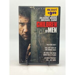 Children of Men DVD Widescreen Edition Clive Owen Julianne Moore Michael Caine